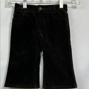 Theory Alex Brown boot cut corduroy pants size 6-12 months EUC